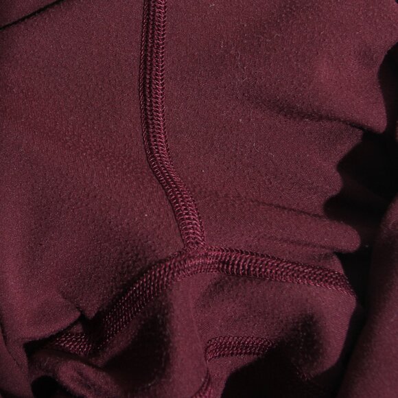 Lululemon Align Crop Leggings *21" Cassis Dark Adobe Red High Rise Nulu Size 2 - Picture 14 of 16